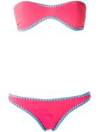 Sub Bikini Set, Women's, Size: P, Pink/purple, Spandex/elastane/polyimide