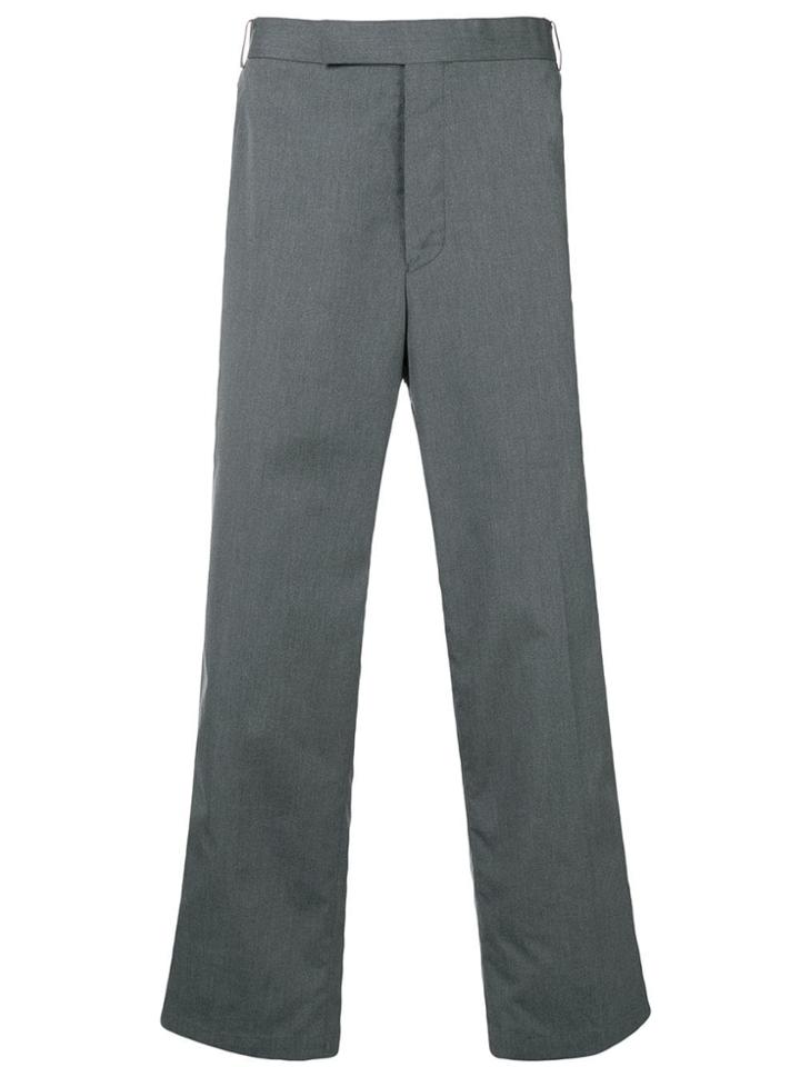 Thom Browne Side-stripe Chinos - Grey