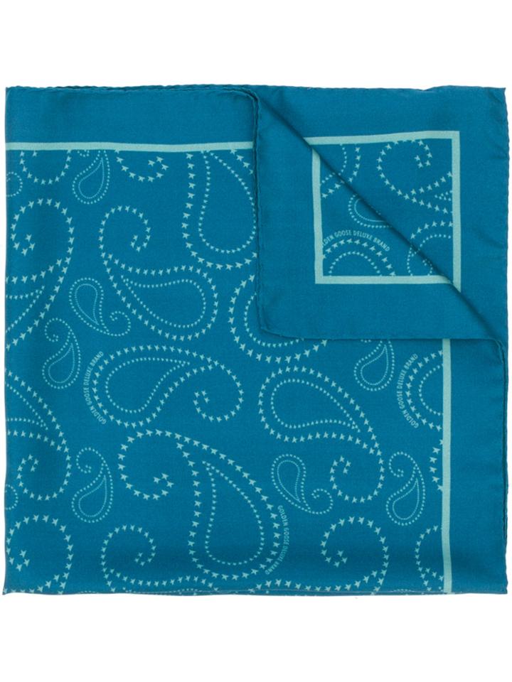 Golden Goose Deluxe Brand Blaine Foulard - Blue