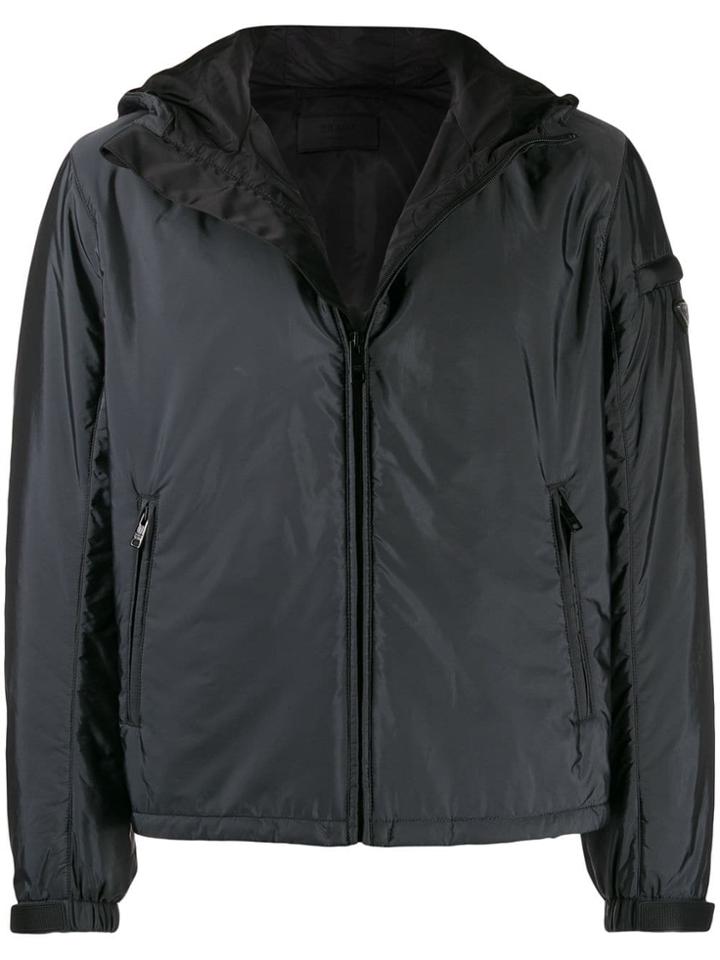 Prada Classic Bomber Jacket - Grey