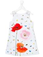 Anne Kurris Paper Flower Dress, Girl's, Size: 8 Yrs, White