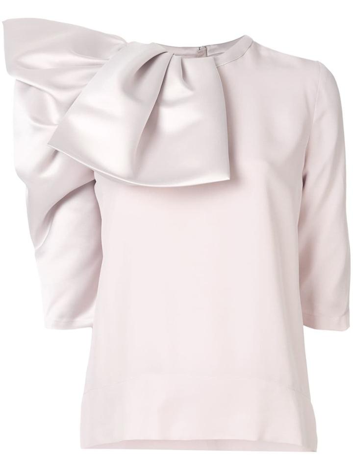 Dice Kayek Folded Blouse - Pink