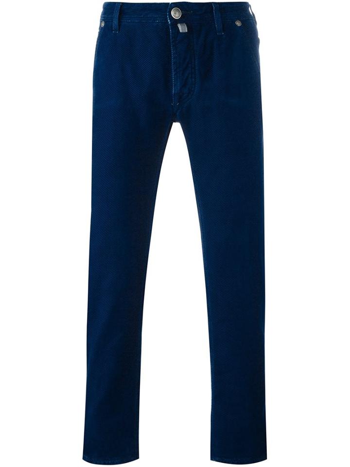 Jacob Cohen Slim Fit Jeans, Men's, Size: 32, Blue, Cotton