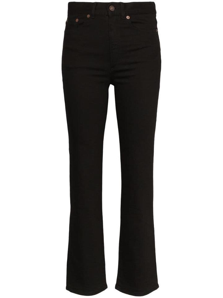 Jeanerica High-rise Straight-leg Jeans - Black