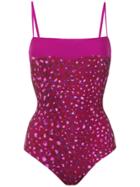 Adriana Degreas Printed Swimsuit - Purple