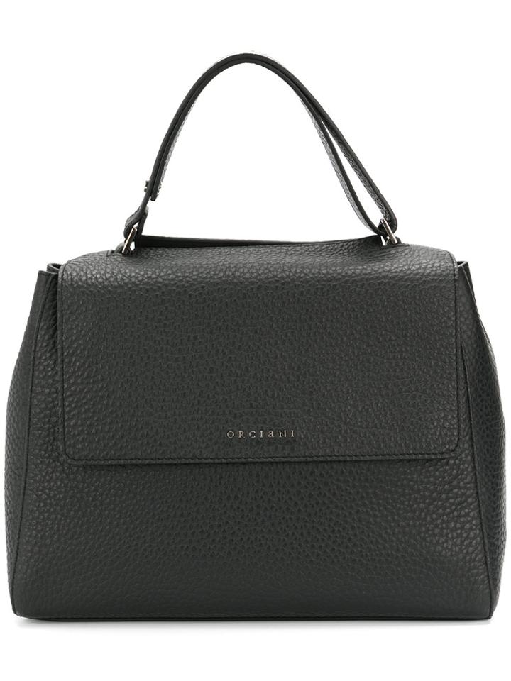 Orciani Boxy Tote - Black