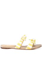 Alexandre Birman Striped Sandals - Yellow