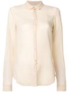 Forte Forte Sheer Shirt - Nude & Neutrals