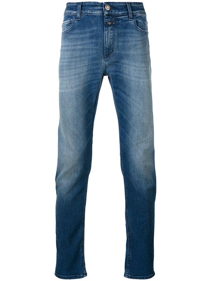 Closed - Slim-fit Jeans - Men - Cotton/polyester/spandex/elastane - 36, Blue, Cotton/polyester/spandex/elastane
