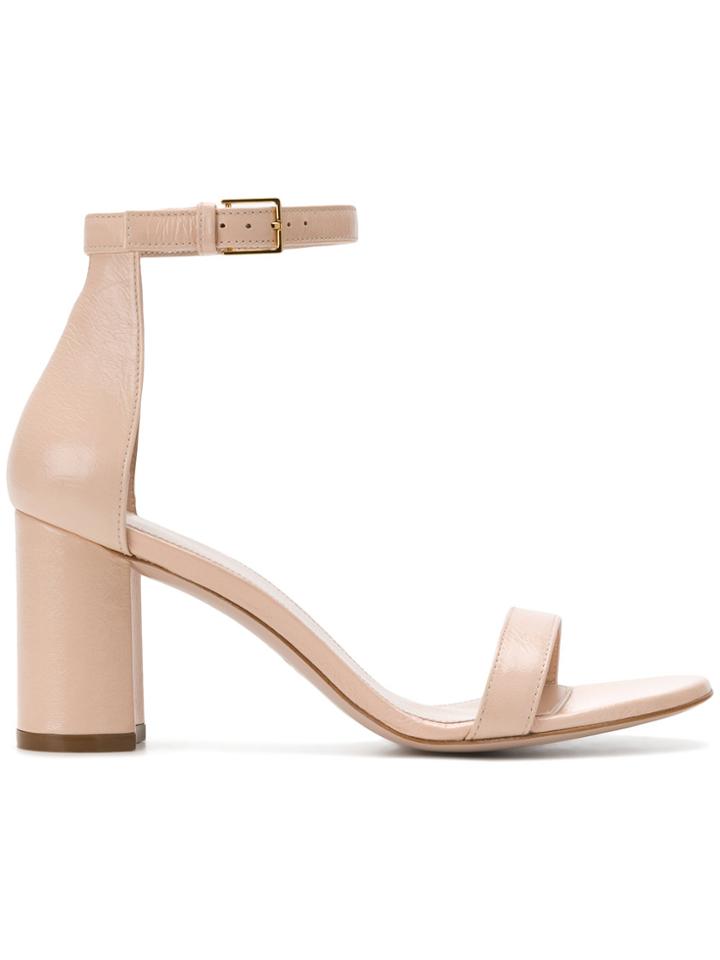 Stuart Weitzman Less Nudist Sandals - Pink & Purple