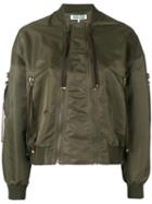 Kenzo - Elevated Bomber Jacket - Women - Nylon/polyester - S, Women's, Green, Nylon/polyester
