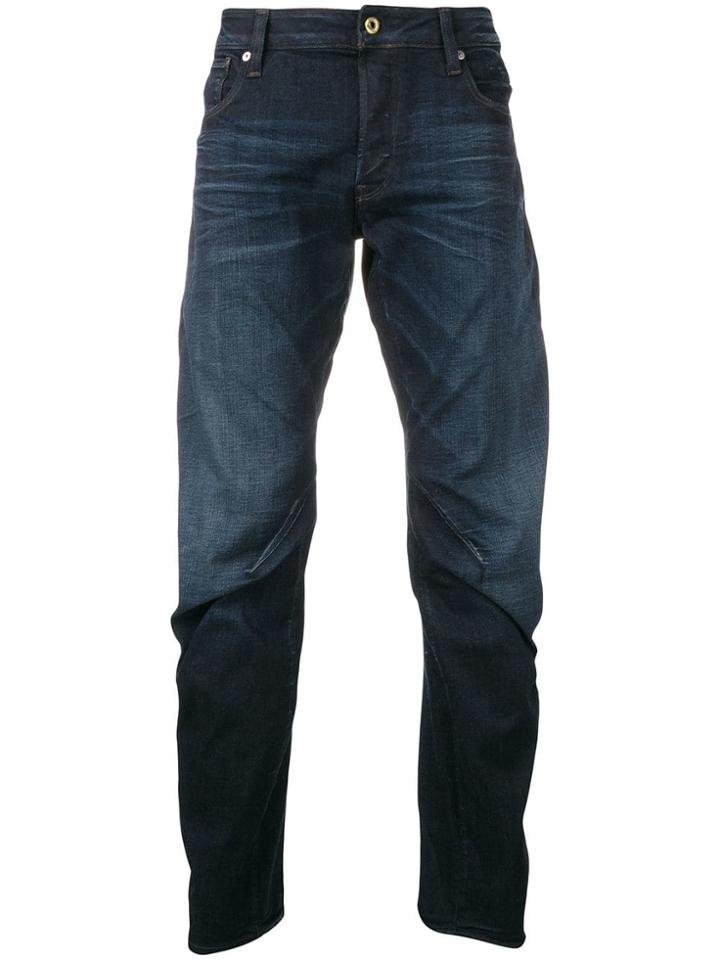G-star Raw Research Straight-leg Jeans - Blue