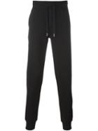 Moncler Classic Track Pants, Men's, Size: Large, Black, Cotton