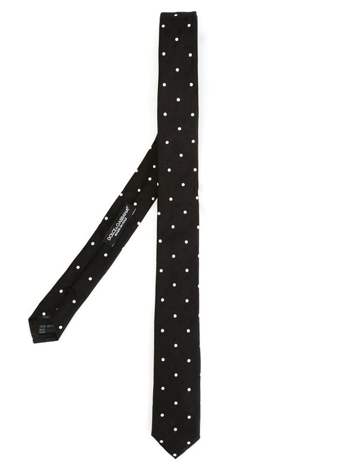 Dolce & Gabbana Slim Polka Dot Tie