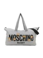 Moschino Kids Teddy Changing Bag - Grey