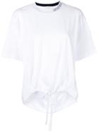 Sportmax Tie Hem T-shirt - White