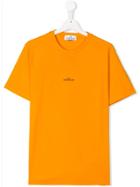 Stone Island Junior Printed T-shirt - Yellow & Orange