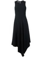 Stella Mccartney Cut-out Back Midi Dress, Women's, Size: 42, Black, Viscose/acetate/spandex/elastane/cotton