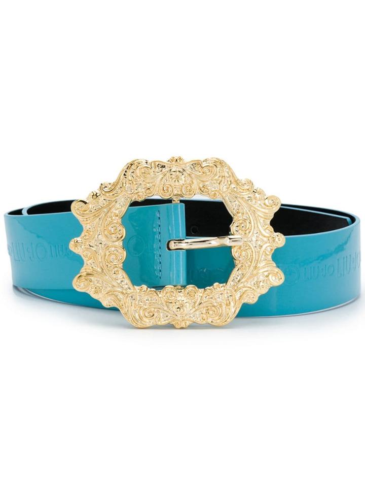 Liu Jo Black Shine Belt - Blue