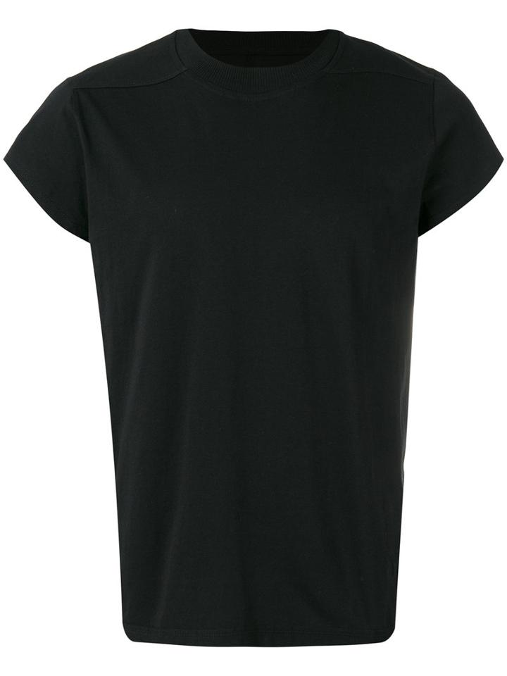 Rick Owens Drkshdw - Round Neck T-shirt - Men - Cotton - S, Black, Cotton