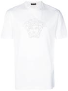Versace - Classic Plain T-shirt - Men - Cotton - L, White, Cotton