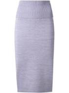 Dion Lee 'density' Knit Skirt, Women's, Size: 6, Pink/purple, Nylon/spandex/elastane/viscose