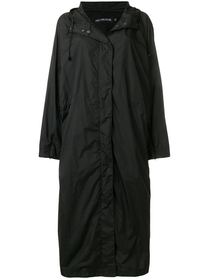 Ivan Grundahl Oversized Coat - Black