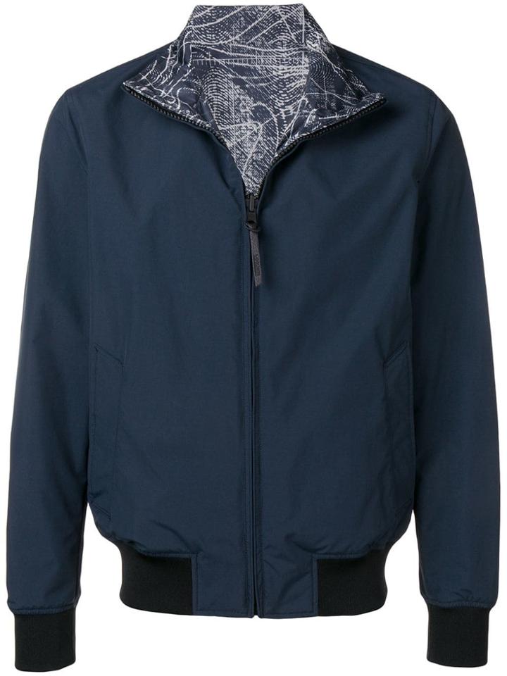 Woolrich Reversible Bomber Jacket - Blue