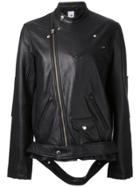Maison Mihara Yasuhiro Loose Fit Biker Jacket - Black