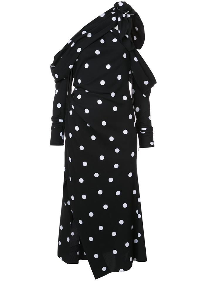 Monse Polka Dot Dress - Black