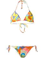 Missoni - Abstract Print Bikini Set - Women - Polyamide/spandex/elastane - 40, Polyamide/spandex/elastane