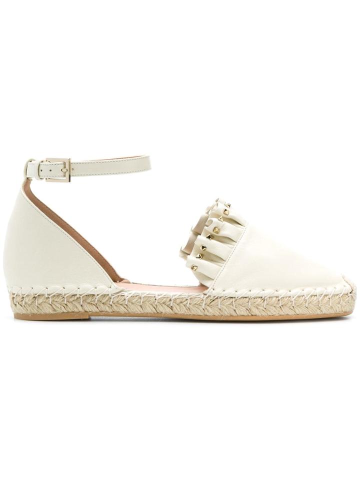 Valentino Valentino Garavani Very V Espadrilles - Nude & Neutrals