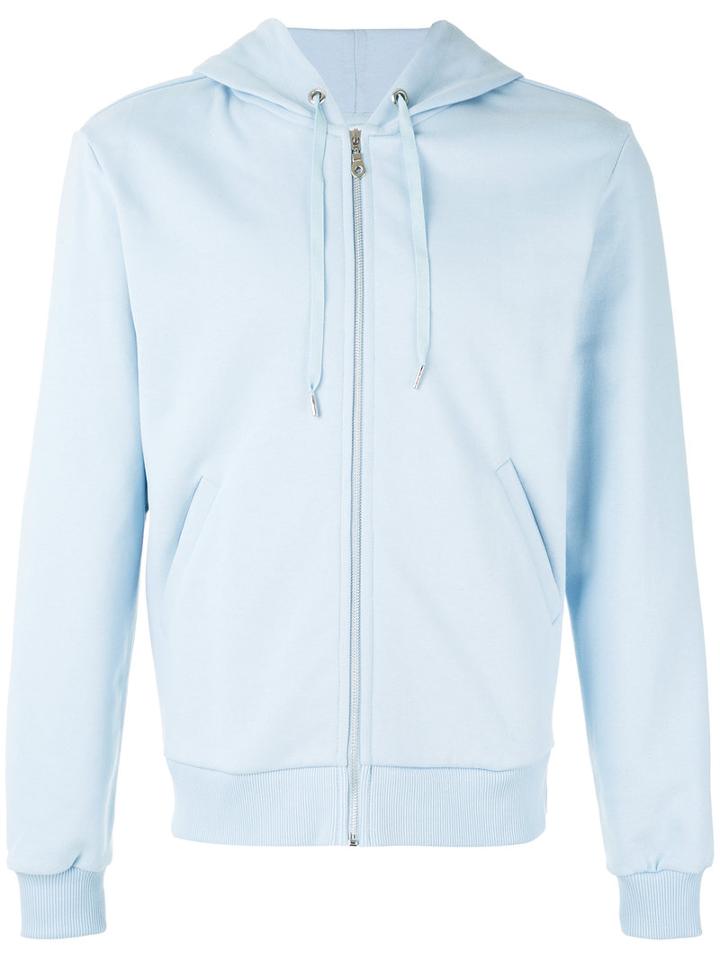 The White Briefs - 'speedway' Hoodie - Men - Organic Cotton - M, Blue, Organic Cotton