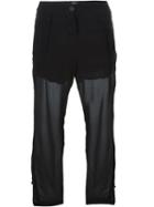 Lost And Found Sheer Tapered Trousers