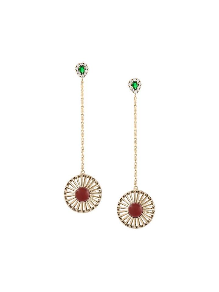 Iosselliani 'anubian Jewels' Drop Earrings, Women's, Metallic