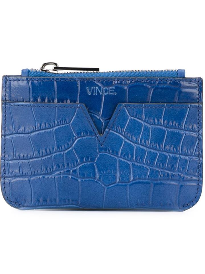 Vince Zipped Cardholder Wallet