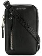 Alexander Mcqueen - Small Biker Pouch - Men - Leather - One Size, Black, Leather
