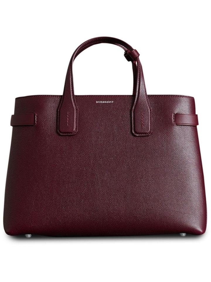 Burberry Medium Banner Bag - Red