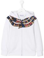 Marcelo Burlon County Of Milan Kids Mini Me Hoodie, Boy's, Size: 8 Yrs, White
