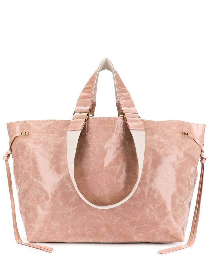 Isabel Marant Leather Tote Bag - Pink