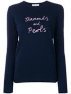 Bella Freud Diamonds And Pearls Sweater - Blue