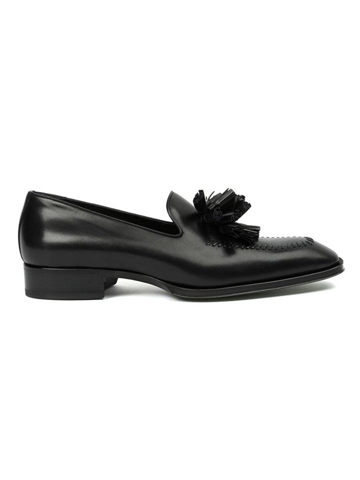 Louis Leeman Multi Tassel Detail Slippers