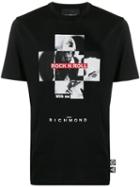 John Richmond Meterson Print T-shirt - Black