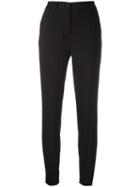 Dolce & Gabbana Tailored Trousers, Women's, Size: 42, Black, Virgin Wool/spandex/elastane