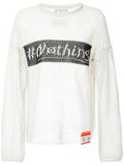 Maison Mihara Yasuhiro Nothing Jumper - Grey