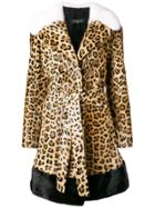 Simonetta Ravizza Ester Leopard Coat - Brown