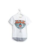 John Galliano Kids Tiger Print T-shirt