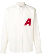 Ami Alexandre Mattiussi Button-down A Patch Shirt - White