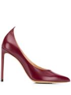 Francesco Russo Pointed Stiletto Pumps - Red