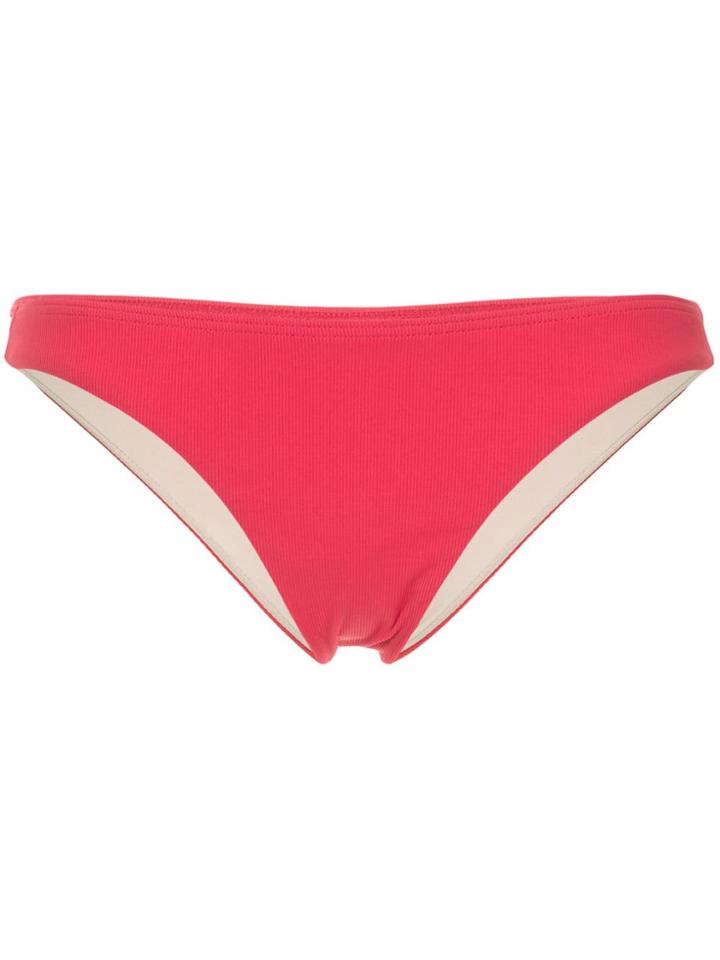 Peony Berry Staple Pant - Red